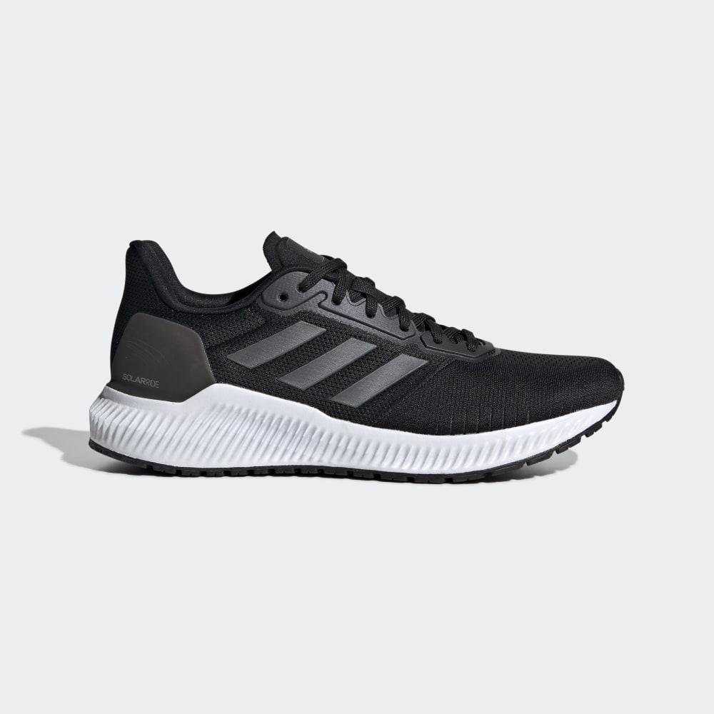 Adidas Women's Solar Ride Walking Shoes Black/Metal/Grey Ireland EF1443